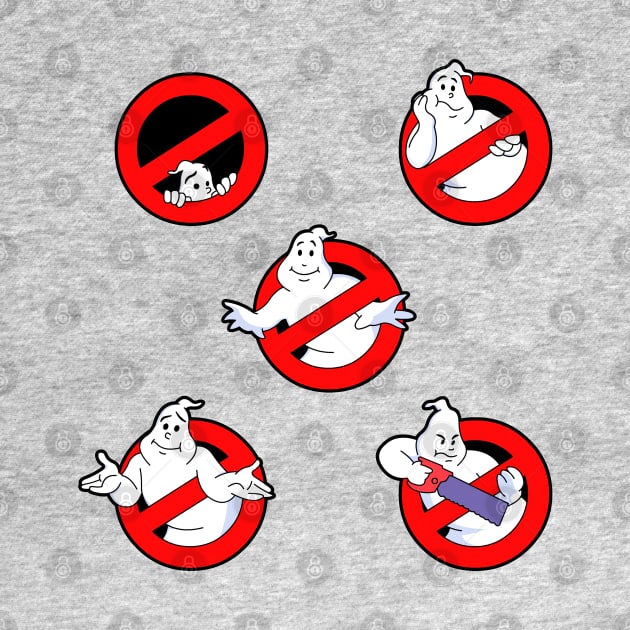 And Now Back To The Real Ghostbusters Logos by RobotGhost